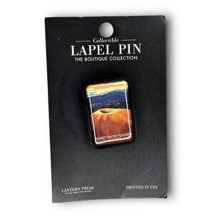 Sunset Crater Volcano Collectible Lapel Pin  The Boutique Collection  Lantern Pr